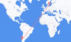出发地 智利奥索尔诺目的地 瑞典朗内比的航班