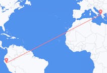 Flights from Cajamarca, Peru to Corfu, Greece