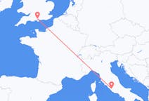 Lennot Roomasta, Italia Southamptoniin, Englanti
