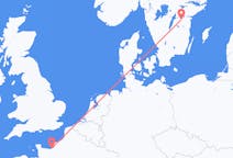 Loty z Deauville we Francji do Linköping w Szwecji