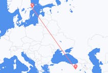 Flights from Bingöl to Stockholm