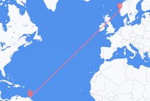 Flyrejser fra Port-of-Spain, Trinidad og Tobago til Bergen, Norge