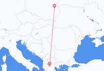 Flights from Kastoria, Greece to Lublin, Poland