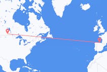 Flights from Brandon, Canada to Santander, Spain