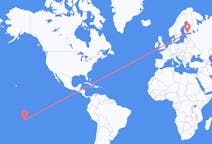 Flights from Kaukura, French Polynesia to Helsinki, Finland