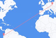 Flyreiser fra Guayaquil, til Wrocław
