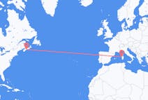 Flyreiser fra Halifax, Canada til Alghero, Italia