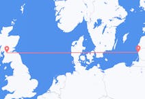 Flights from Palanga, Lithuania to Glasgow, the United Kingdom