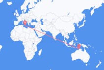Flyreiser fra Darwin, Australia, til Malta, Australia
