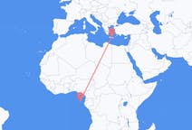 Flyrejser fra São Tomé til Iraklio