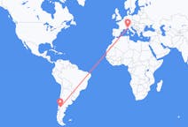 Flights from Bariloche, Argentina to Genoa, Italy