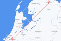 Flights from the city of Rotterdam to the city of Groningen
