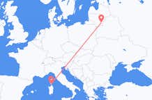 Flights from Figari to Vilnius
