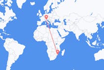 Flights from Inhambane, Mozambique to Verona, Italy