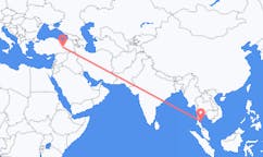 Flights from Ko Samui, Thailand to Elazığ, Turkey