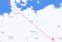 Flights from Ostrava, Czechia to Westerland, Germany