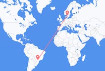 Flüge von London, Brasilien nach Göteborg, Schweden