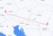Flyg från Timișoara, Rumänien till Memmingen, Tyskland