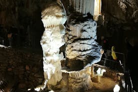リュブリャナからのポストイナ鍾乳洞とプレジャマ城ツアー