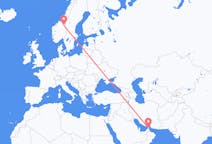 Flights from Ras al-Khaimah, United Arab Emirates to Røros, Norway