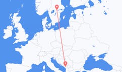 Flights from Podgorica to Örebro County