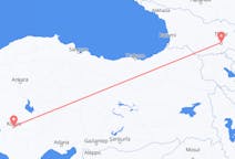 Flyg från Tbilisi, Georgien till Konya, Turkiet