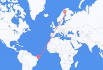 Flights from Maceió, Brazil to Luleå, Sweden