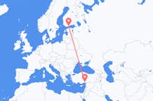 Flights from Adana to Helsinki