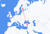 Flights from Adana in Turkey to Helsinki in Finland