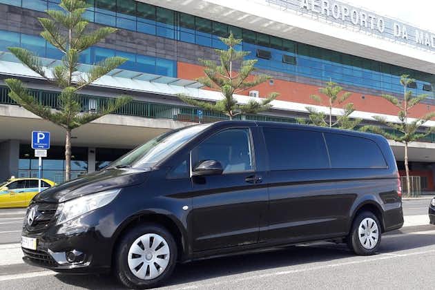 Madeira airport transfer for up to 8 people