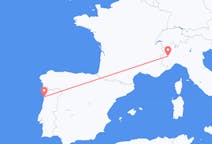 Flights from Porto, Portugal to Turin, Italy