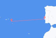 Flights from from Lisbon to Ponta Delgada