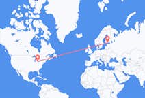 Flyg från Windsor, Kanada till Helsingfors, Finland