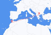 Flights from Rabat in Morocco to Thessaloniki in Greece