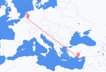 Flights from Gazipaşa, Turkey to Maastricht, the Netherlands