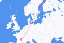 Flyrejser fra Rodez, Frankrig til Vaasa, Finland