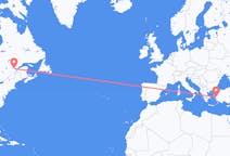 Flyg från Saguenay, Kanada till Izmir, Turkiet