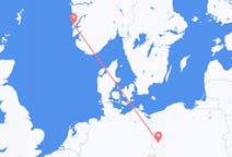 Flights from Stord, Norway to Zielona Góra, Poland