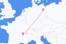 Flights from Berlin, Germany to Lyon, France