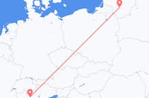 Flyg från Milano till Kaunas