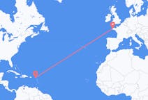 Flights from Saint Barthélemy to Brest