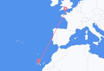 Fly fra Alderney til Tenerife