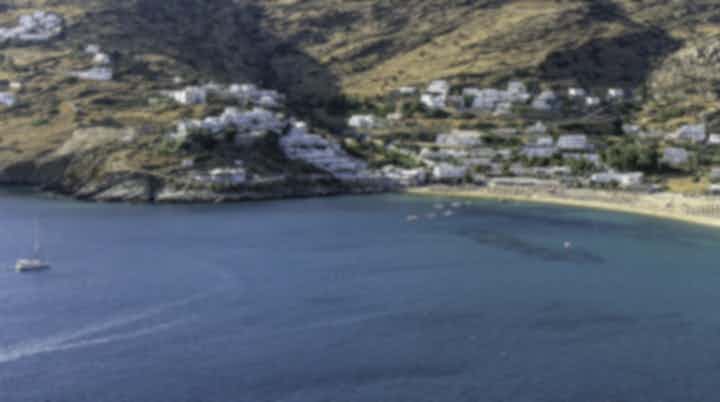 ギリシャ、イオス島ででレンタルできるコンパクトカー
