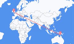 出发地 澳大利亚巴馬加前往威尔士的加迪夫的航班