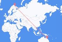 Flights from Townsville, Australia to Kirkenes, Norway