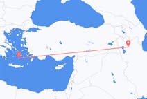 Flights from Tabriz to Santorini