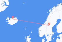 Flyg från Akureyri till Östersund