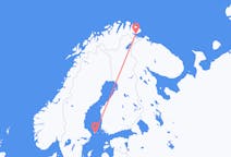 เที่ยวบิน จาก มารีเอฮัมน์, หมู่เกาะโอลันด์ ไปยัง Vadsø, นอร์เวย์