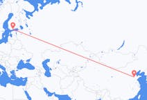 Flights from Jinan to Helsinki
