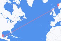 Flyreiser fra Veracruz, Mexico til Bergen, Norge